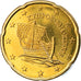 Cipro, 20 Euro Cent, 2014, SPL, Ottone, KM:New