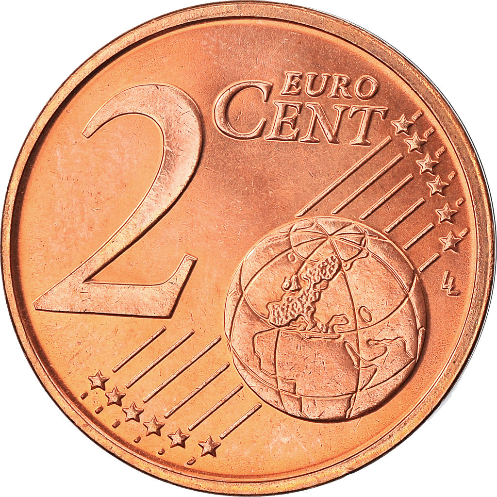 Cipro, 2 Euro Cent, 2014, SPL, Acciaio placcato rame, KM:New