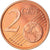 Cyprus, 2 Euro Cent, 2014, MS(63), Copper Plated Steel, KM:New
