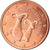 Cipro, Euro Cent, 2014, SPL, Acciaio placcato rame, KM:New