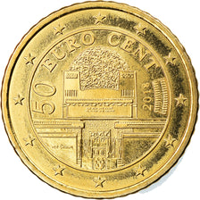 Austria, 50 Euro Cent, 2018, FDC, Ottone, KM:New
