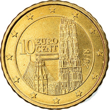 Austria, 10 Euro Cent, 2018, FDC, Ottone, KM:New