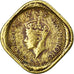 Coin, INDIA-BRITISH, George VI, 1/2 Anna, 1943, Calcutta, VF(30-35)