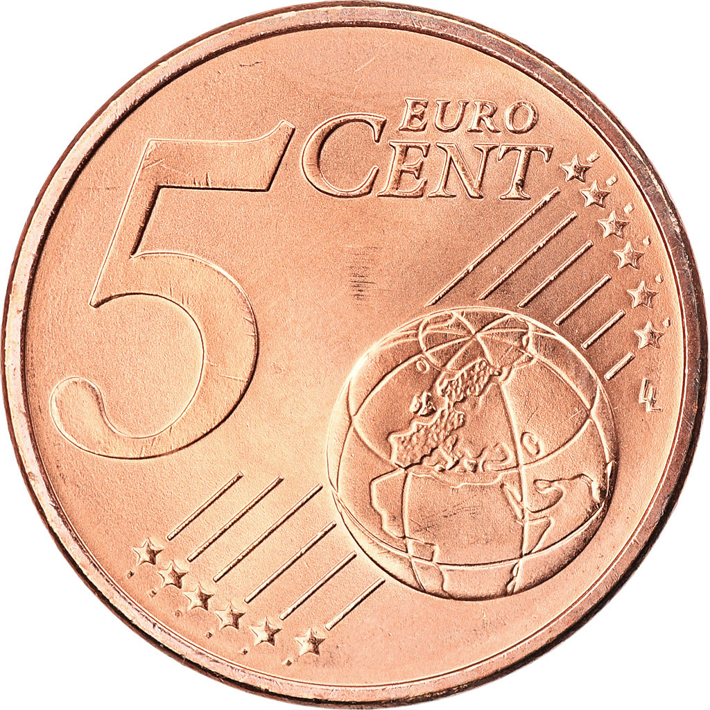 Austria, 5 Euro Cent, 2018, MS(65-70), Copper Plated Steel, KM:New