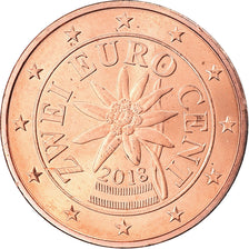 Autriche, 2 Euro Cent, 2018, FDC, Copper Plated Steel, KM:New