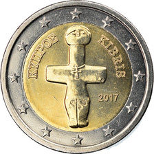 Cyprus, 2 Euro, 2017, MS(65-70), Bi-Metallic, KM:New