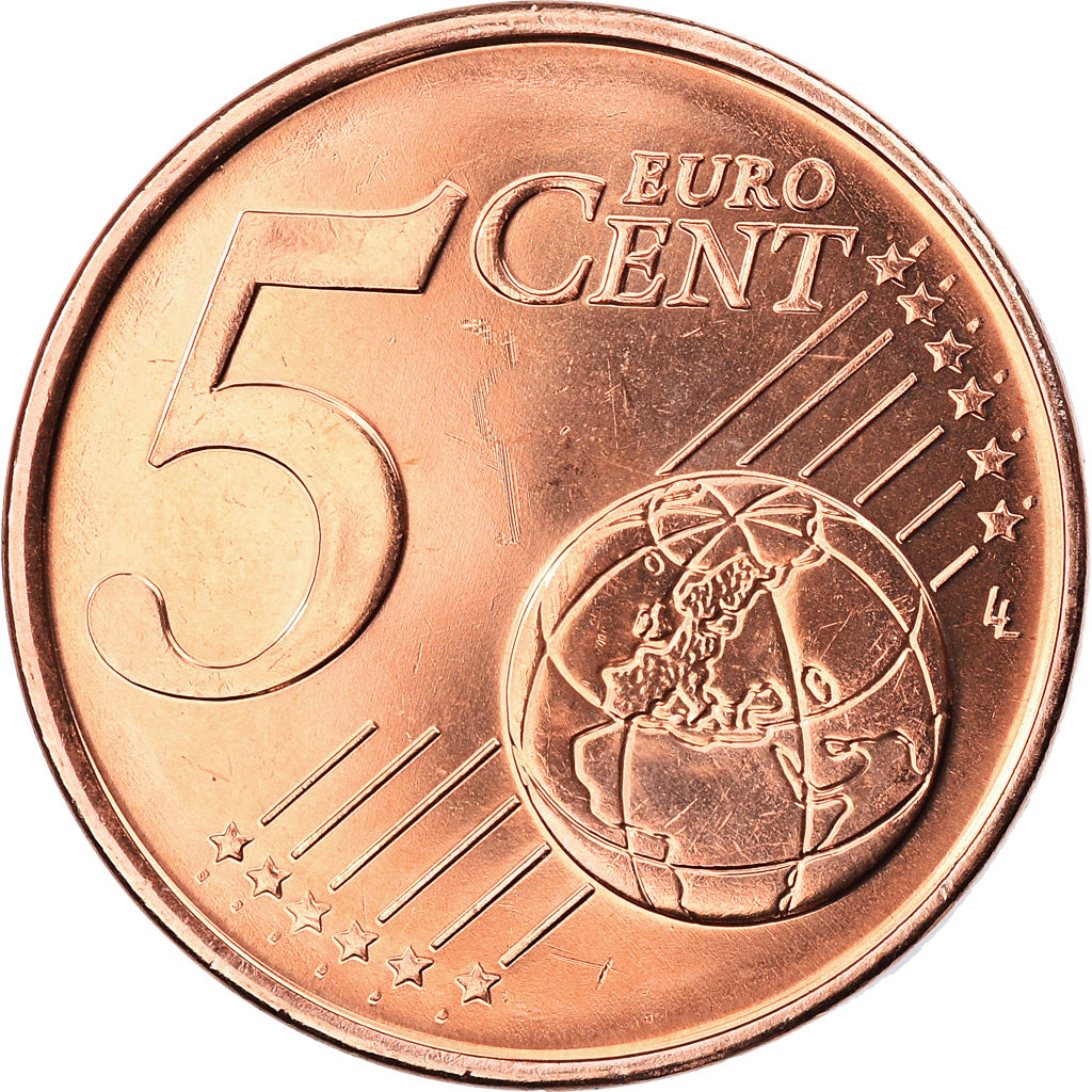Cyprus, 5 Euro Cent, 2017, UNC-, Copper Plated Steel, KM:New