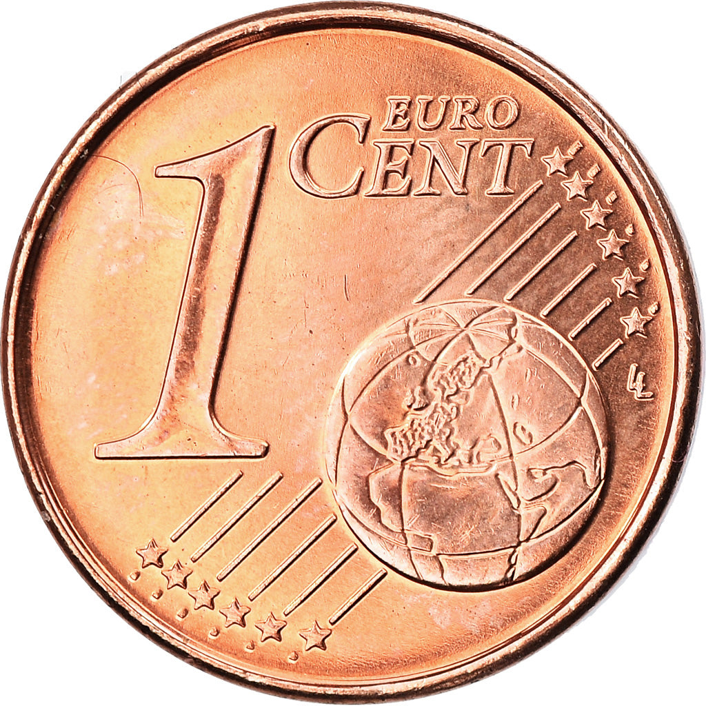 Cyprus, Euro Cent, 2017, MS(63), Copper Plated Steel, KM:New
