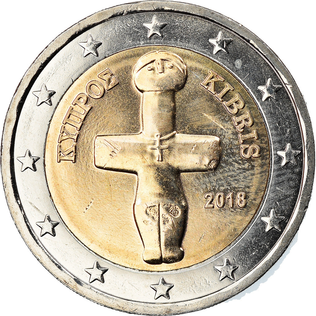 Chypre, 2 Euro, 2018, SPL, Bi-Metallic, KM:New