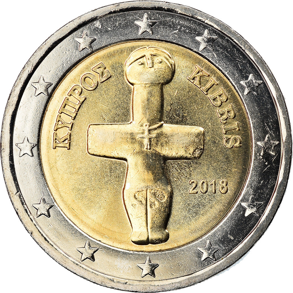 Chypre, 2 Euro, 2018, SPL, Bi-Metallic, KM:New