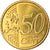 Cyprus, 50 Euro Cent, 2018, MS(63), Brass, KM:New