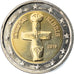 Cyprus, 2 Euro, 2019, MS(63), Bi-Metallic, KM:New