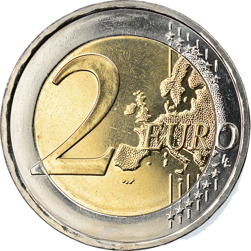 Cyprus, 2 Euro, 2019, MS(63), Bi-Metallic, KM:New