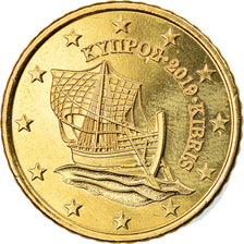 Chipre, 50 Euro Cent, 2019, SC, Latón, KM:New