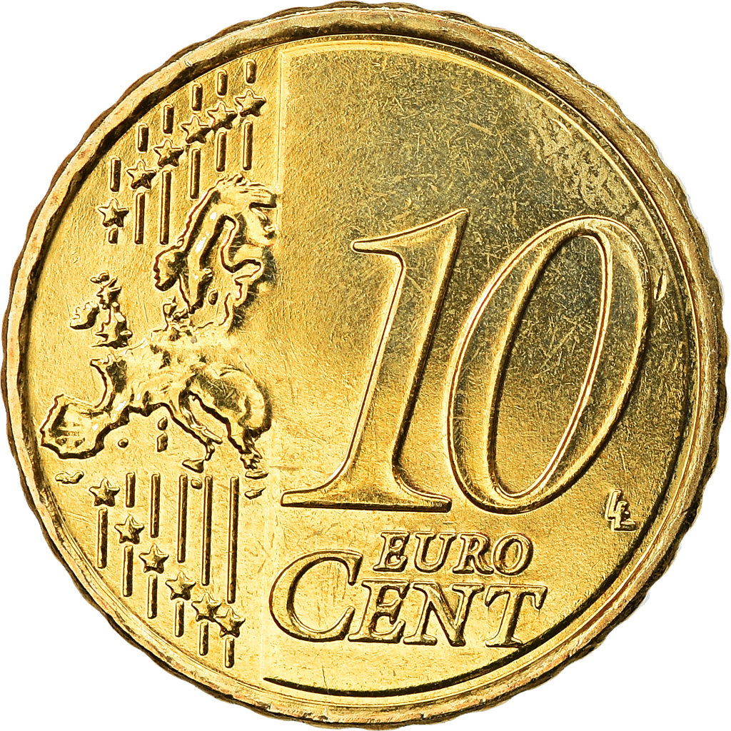 Cipro, 10 Euro Cent, 2019, SPL, Ottone, KM:New