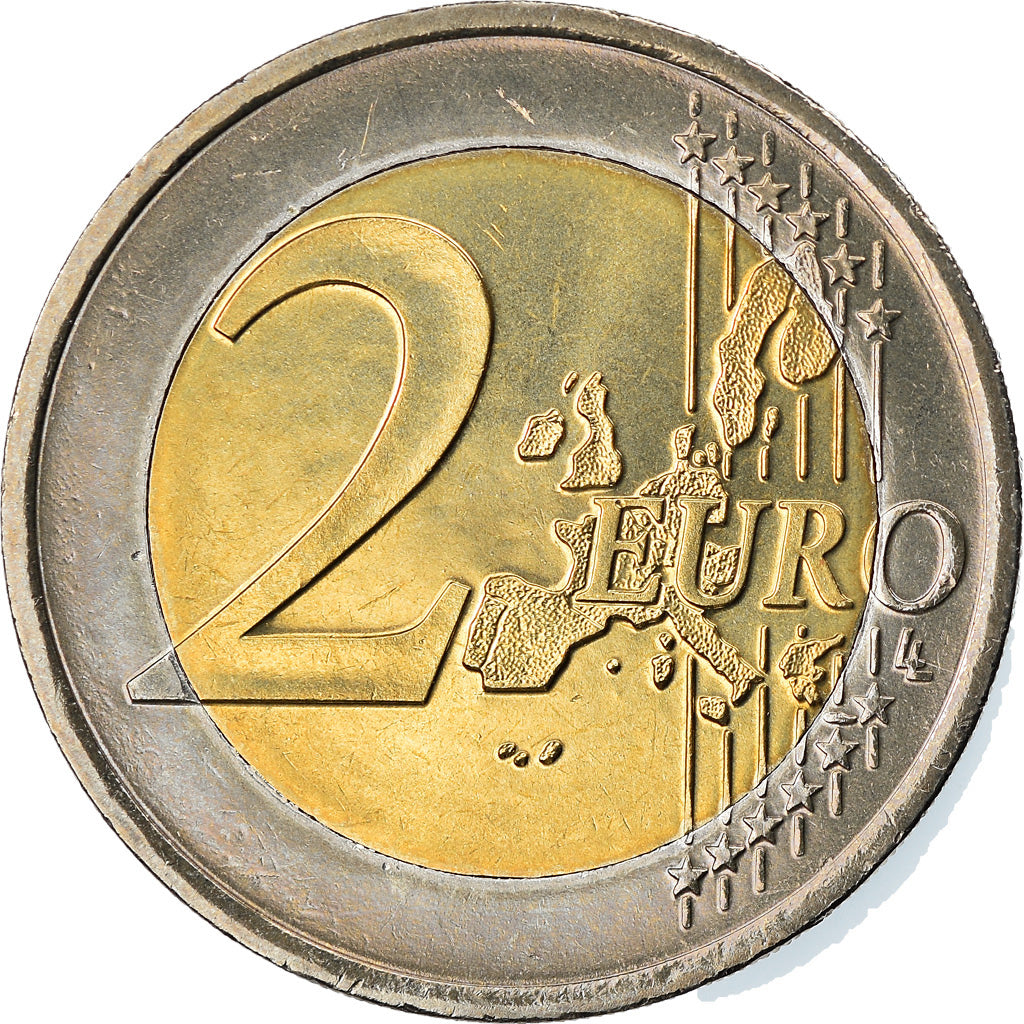 Austria, 2 Euro, 2002, Vienna, MS(63), Bimetaliczny, KM:3089
