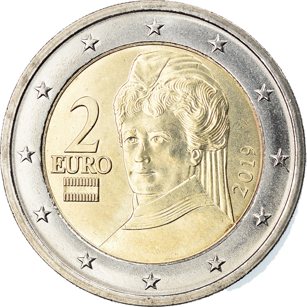Austria, 2 Euro, 2019, FDC, Bi-metallico, KM:New