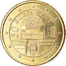 Austria, 50 Euro Cent, 2019, SC, Latón, KM:New