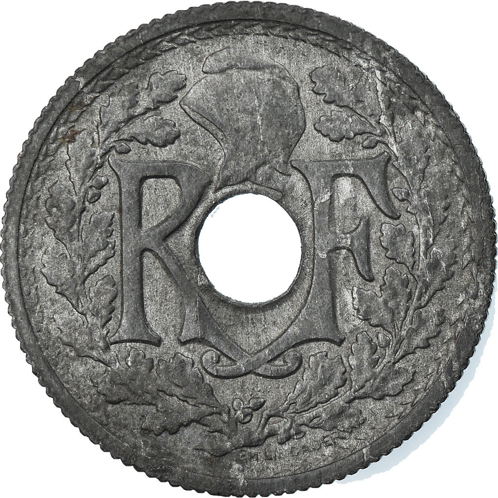Coin, France, Lindauer, 10 Centimes, 1945, Paris, Petit module, EF(40-45), Zinc