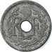 Coin, France, Lindauer, 10 Centimes, 1945, Paris, Petit module, VF(30-35), Zinc