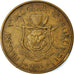 Coin, Burundi, Franc, 1965, EF(40-45), Brass, KM:6