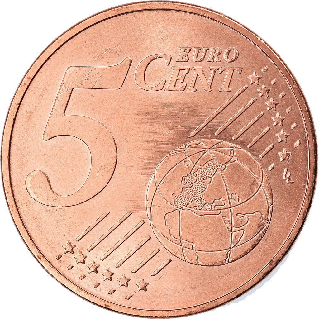 Austria, 5 Euro Cent, 2019, AU(55-58), Miedź platerowana stalą, KM:New