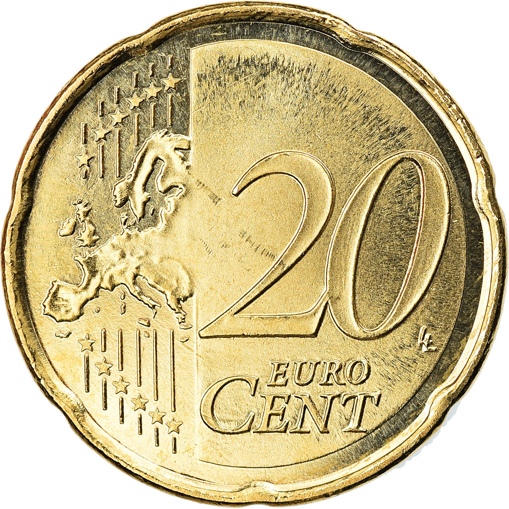 Spagna, 20 Euro Cent, 2019, SPL, Ottone, KM:New
