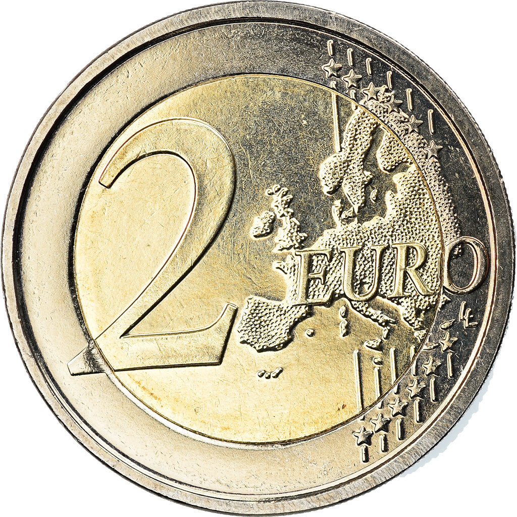 Belgium, 2 Euro, 2010, Brussels, MS(63), Bi-Metallic, KM:281
