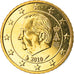 Bélgica, 50 Euro Cent, 2010, Brussels, SC, Latón, KM:279