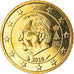 Belgium, 50 Euro Cent, 2010, Brussels, MS(63), Brass, KM:279