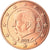 Bélgica, 5 Euro Cent, 2010, MS(63), Aço Cromado a Cobre, KM:276