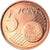 Bélgica, 5 Euro Cent, 2010, MS(63), Aço Cromado a Cobre, KM:276