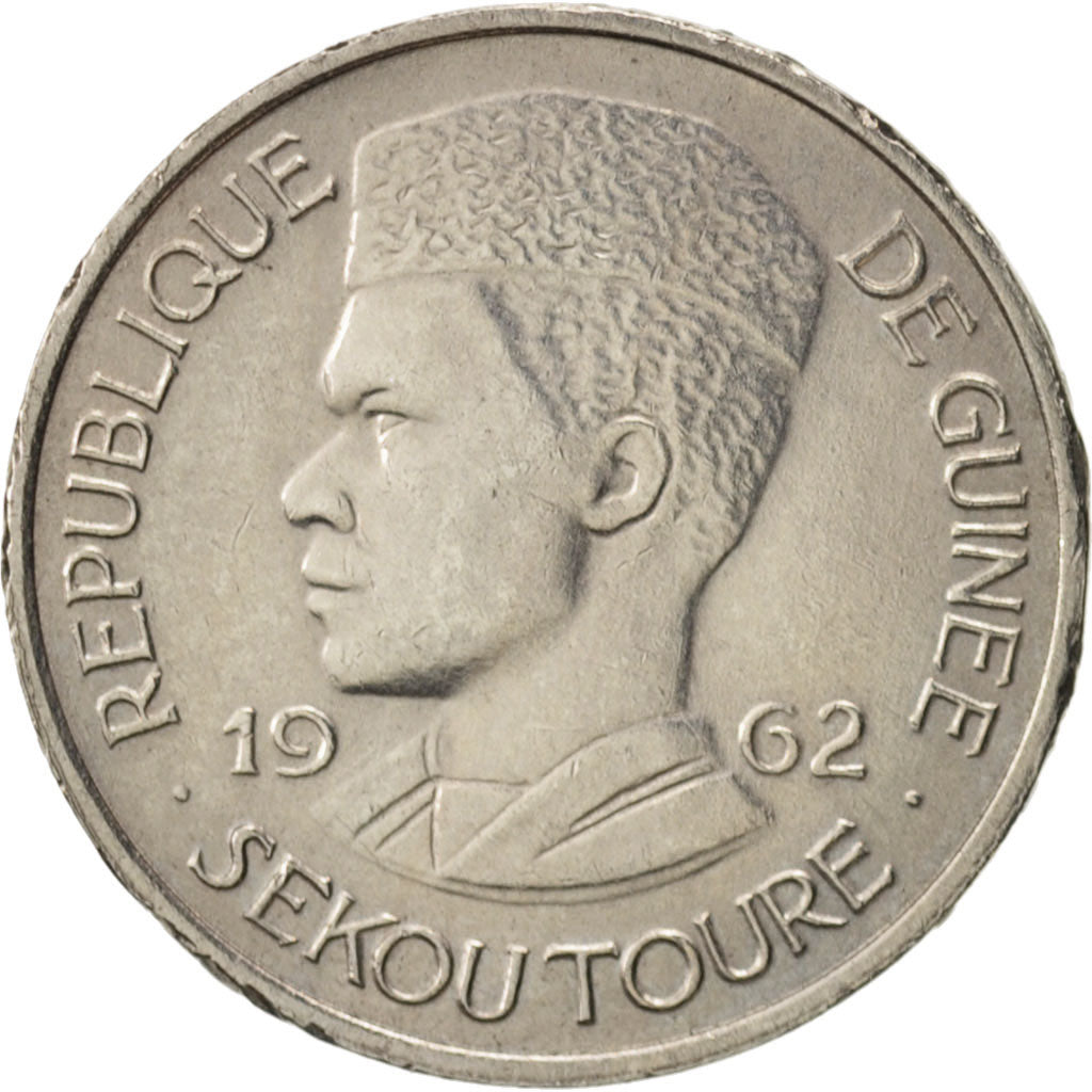 Guinea, Franc, 1962, SS+, Copper-nickel, KM:4