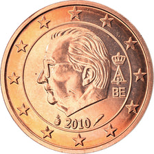 Belgium, 2 Euro Cent, 2010, MS(63), Copper Plated Steel, KM:275