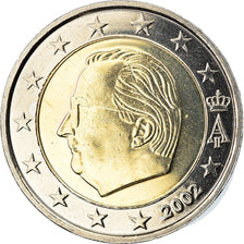 Bélgica, 2 Euro, 2002, Brussels, FDC, Bimetálico, KM:231