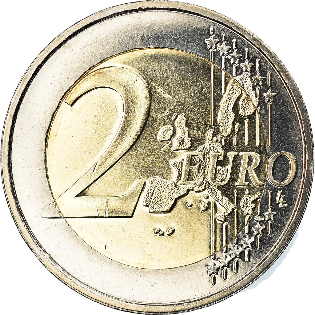 Belgium, 2 Euro, 2002, Brussels, MS(65-70), Bi-Metallic, KM:231