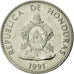 Moneta, Honduras, 50 Centavos, 1991, AU(55-58), Nickel platerowany stalą