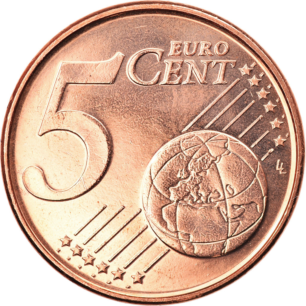 Belgium, 5 Euro Cent, 2002, Brussels, MS(65-70), Copper Plated Steel, KM:226