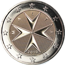 Malta, 2 Euro, 2018, MS(65-70), Bi-Metallic, KM:New