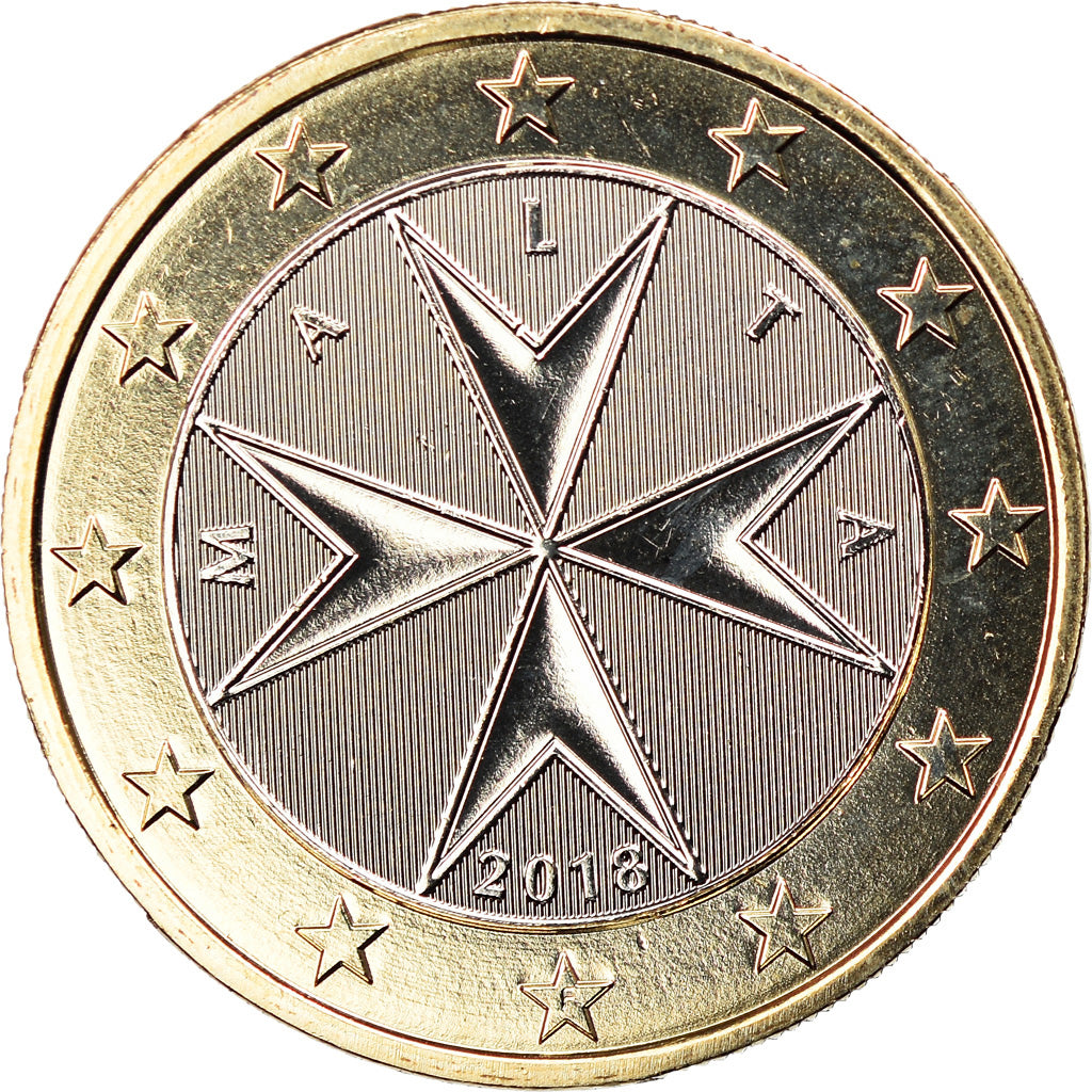 Malta, Euro, 2018, MS(65-70), Bi-Metallic, KM:New