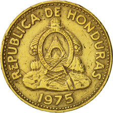 Honduras, 5 Centavos, 1975, MBC+, Latón, KM:72.2a