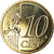 Malta, 10 Euro Cent, 2018, MS(65-70), Brass, KM:New