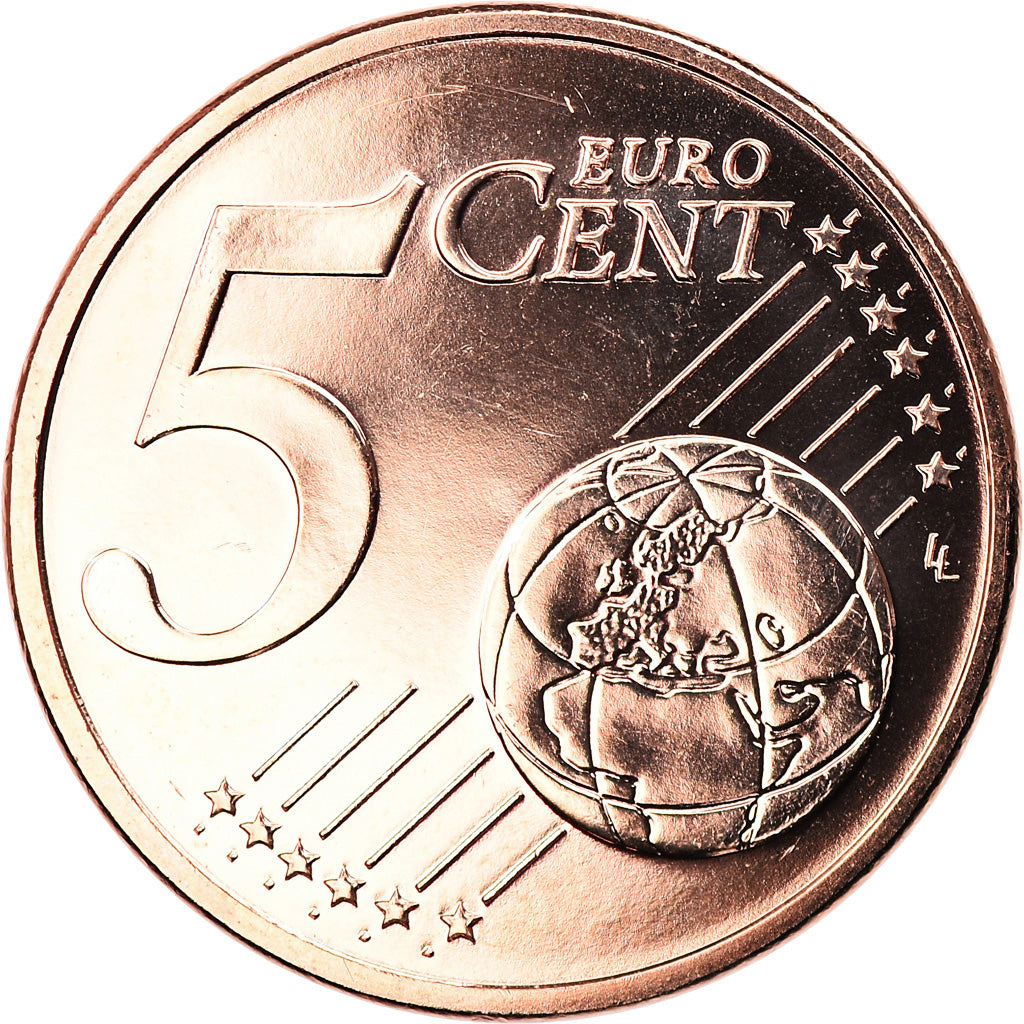 Malta, 5 Euro Cent, 2018, MS(65-70), Copper Plated Steel, KM:New
