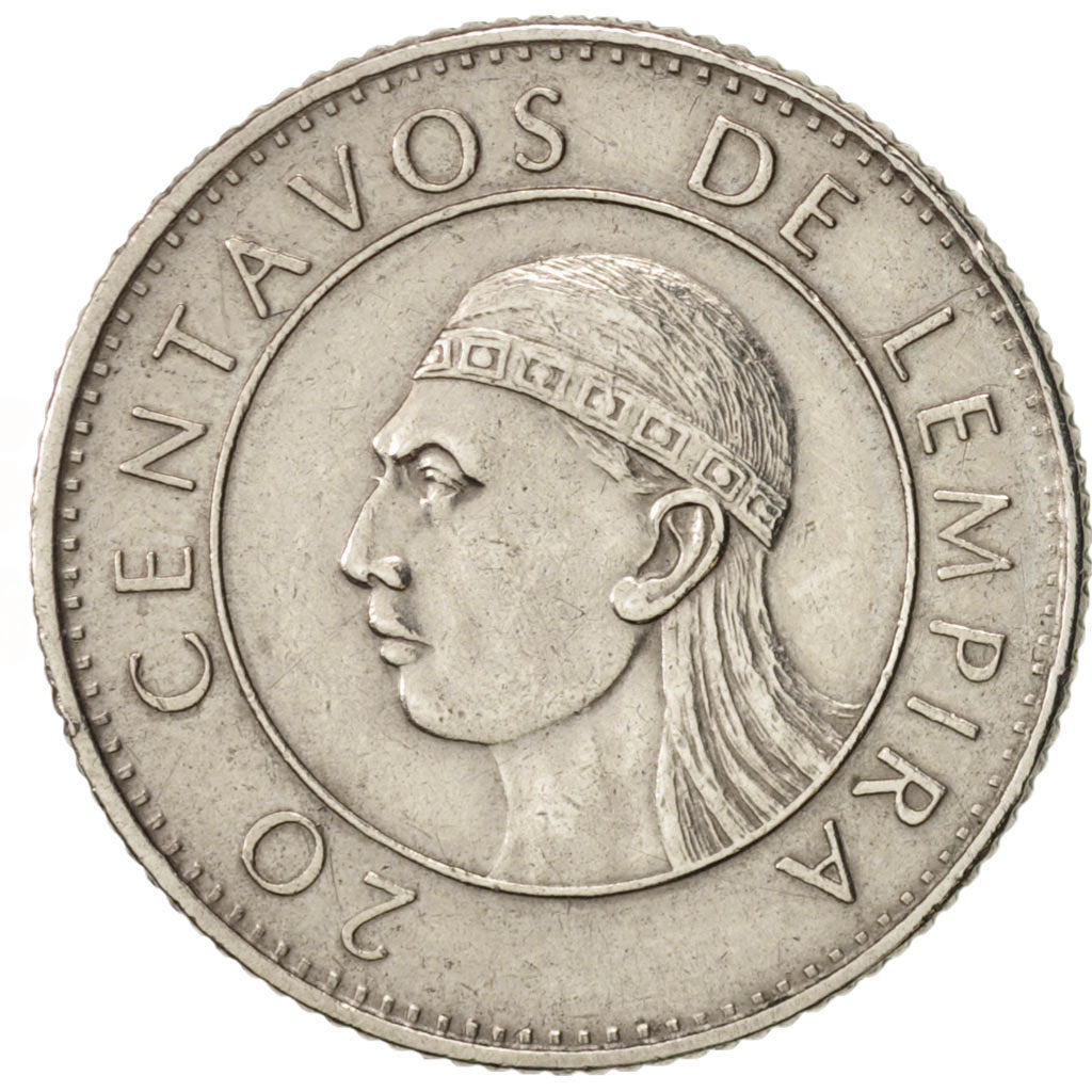 Honduras, 20 Centavos, 1978, AU(50-53), Copper-nickel, KM:83