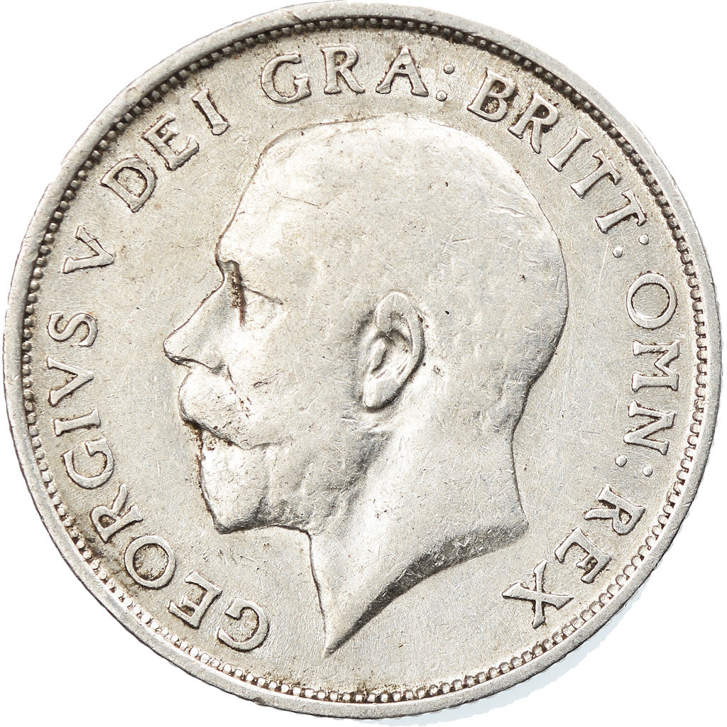 Coin, Great Britain, George V, Shilling, 1913, EF(40-45), Silver, KM:816