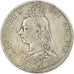 Coin, Great Britain, Victoria, 1/2 Crown, 1892, VF(20-25), Silver, KM:764