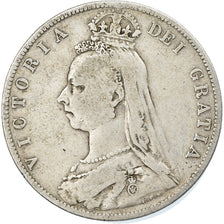 Coin, Great Britain, Victoria, 1/2 Crown, 1889, London, VF(20-25), Silver