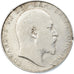 Coin, Great Britain, Edward VII, 1/2 Crown, 1908, VF(30-35), Silver, KM:802