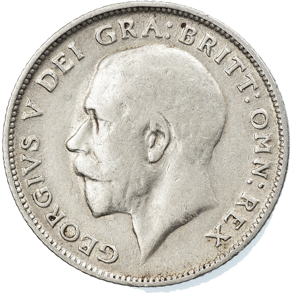 Coin, Great Britain, George V, 6 Pence, 1911, AU(50-53), Silver, KM:815