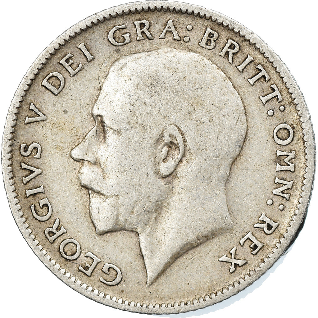 Coin, Great Britain, George V, 6 Pence, 1911, EF(40-45), Silver, KM:815